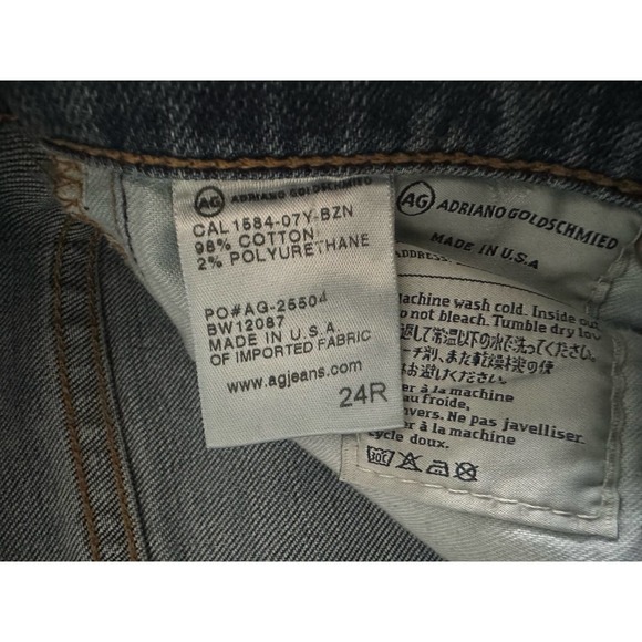 Women 24 Alexa Chung for AG Adriano Goldschmied High Rise Medium Skinny Jeans - Picture 6 of 6